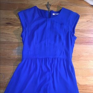 Rebecca Taylor Deep Sea Blue Dress